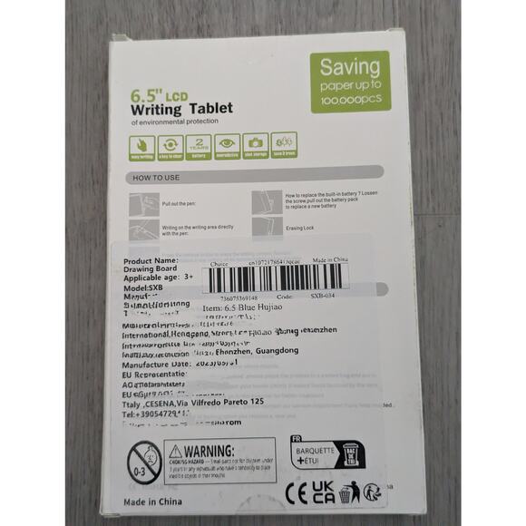 6.5" LCD Writing Tablet - Picture 4 of 5